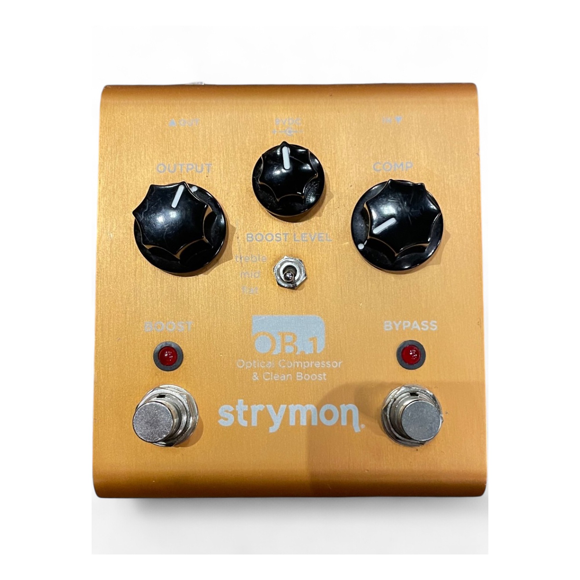 Used Strymon OB1 Optical Compressor & Clean Boost Effect Pedal