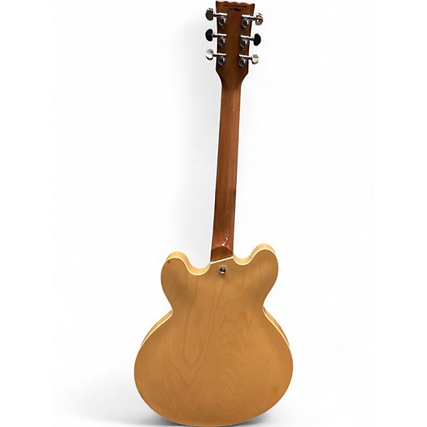 Used Vintage VSA500PM Natural Hollow Body Electric Guitar