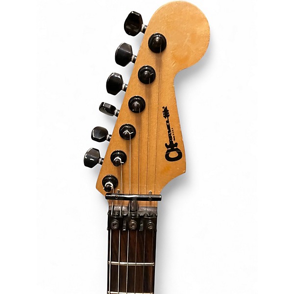 Used Charvel San Dimas Style 2 USA Select White Solid Body Electric Guitar