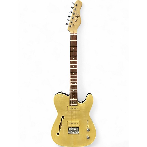 Used Michael Kelly 59 THINLINE TELE Natural Hollow Body Electric Guitar