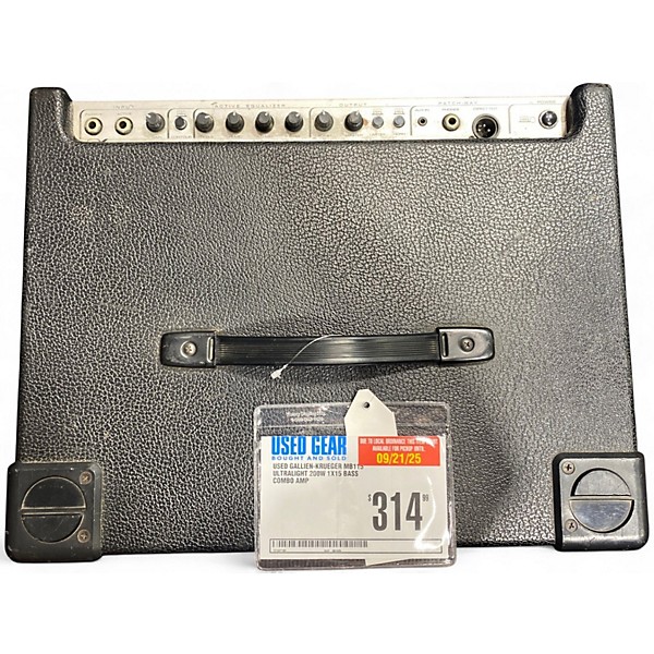 Used Gallien-Krueger MB115 Ultralight 200W 1x15 Bass Combo Amp
