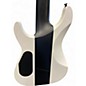 Used Schecter Guitar Research ROB SCALLON C8 Black and White Solid Body Electric Guitar