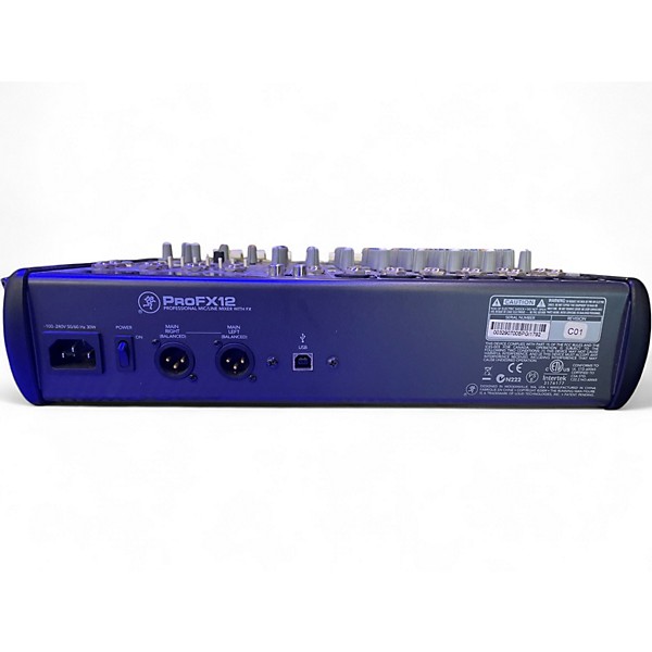 Used Mackie PROFX12 Unpowered Mixer