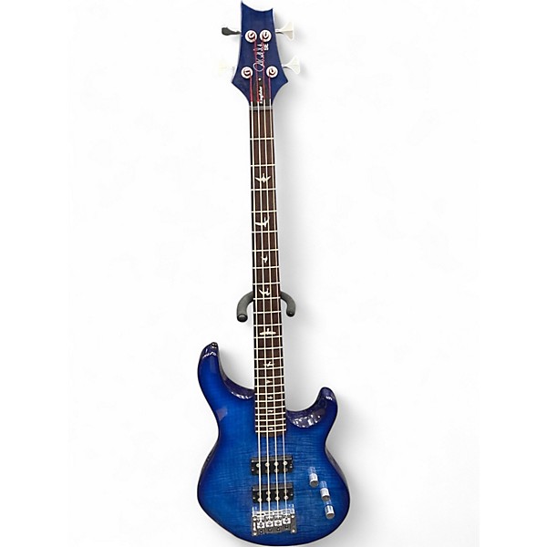 Used PRS KINGFISHER BASS SE Blue Burst Electric Bass Guitar