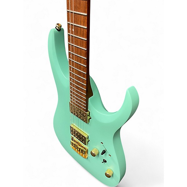 Used Ibanez RGA42HP Seafoam Green Solid Body Electric Guitar