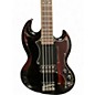 Used Grass Roots G-VP-46B BLACK Electric Bass Guitar