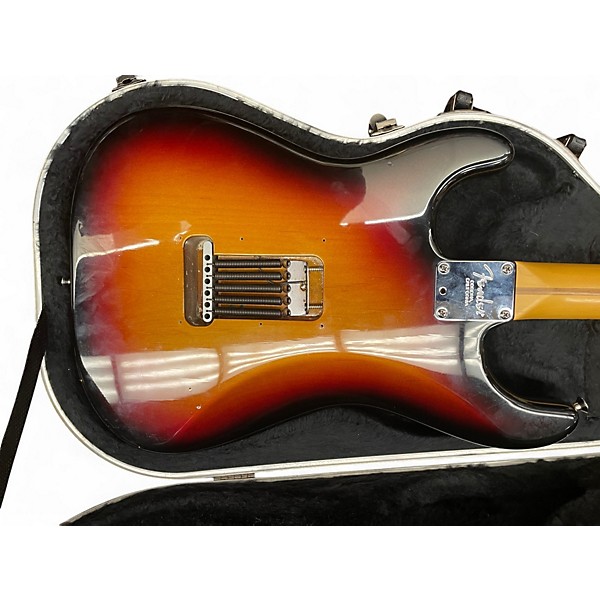 Used Fender American Professional II Stratocaster 3 Color Sunburst Solid Body Electric Guitar