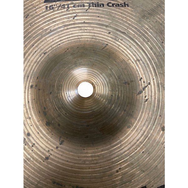 Used SABIAN 16in B8 Thin Crash Cymbal