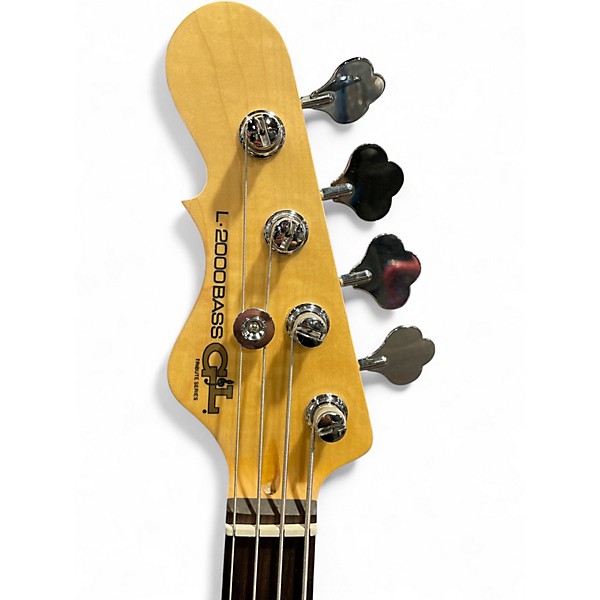 Used G&L Tribute L2000 Sunburst Electric Bass Guitar