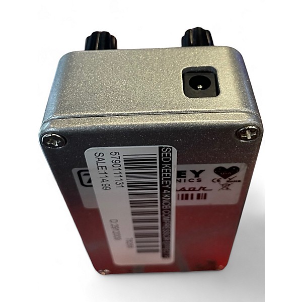 Used Keeley 4 Knob Compressor Effect Pedal