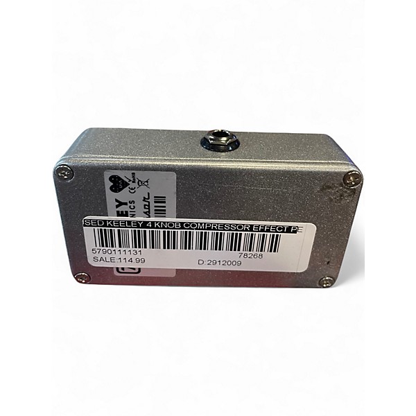 Used Keeley 4 Knob Compressor Effect Pedal