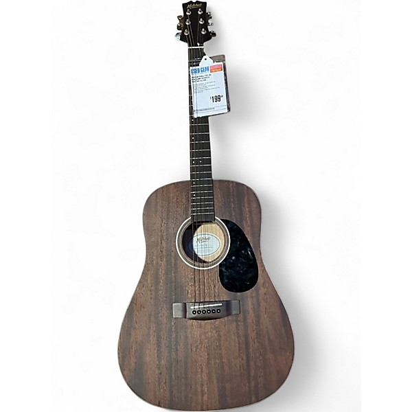 Used Mitchell T331 NS Mahogany Acoustic Electric Guitar