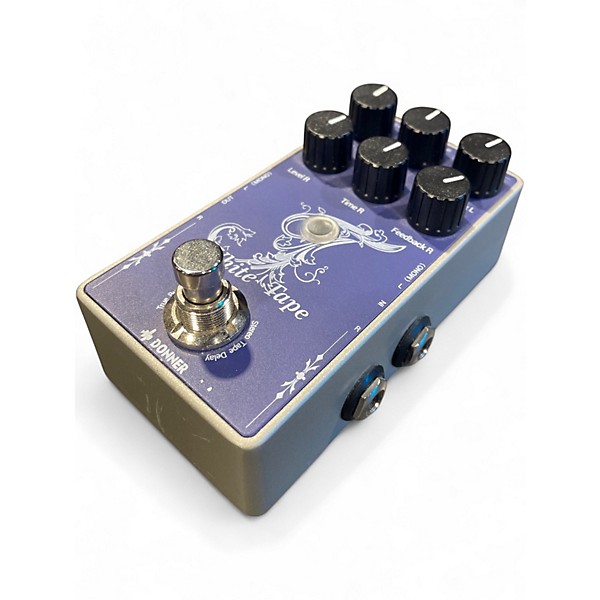 Used Donner white tape Effect Pedal