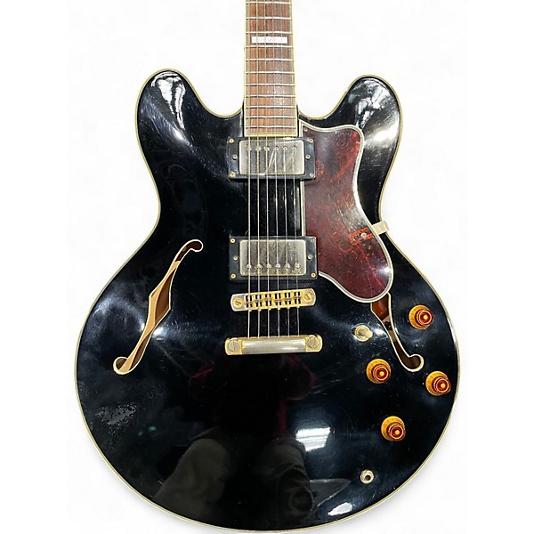 Used Epiphone Sheraton II BLACK Hollow Body Electric Guitar