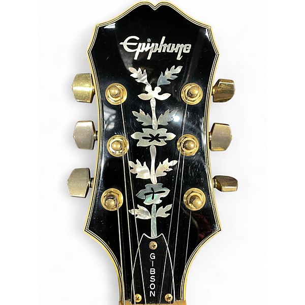 Used Epiphone Sheraton II BLACK Hollow Body Electric Guitar