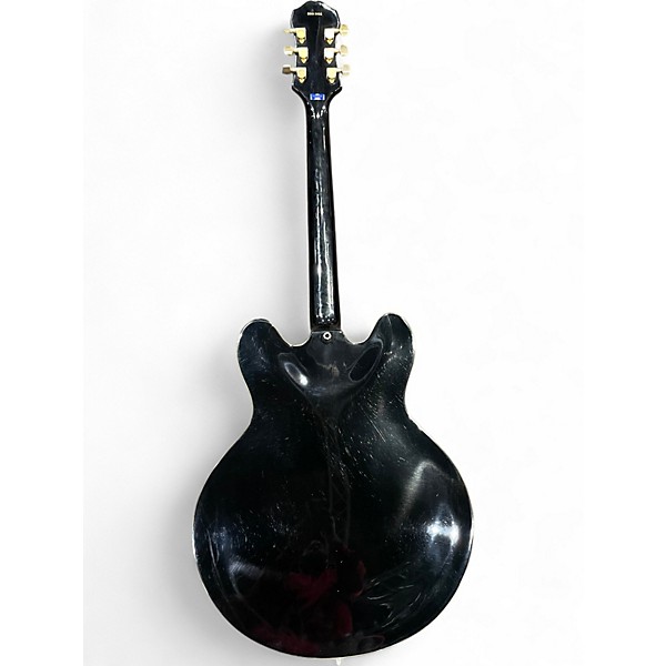 Used Epiphone Sheraton II BLACK Hollow Body Electric Guitar