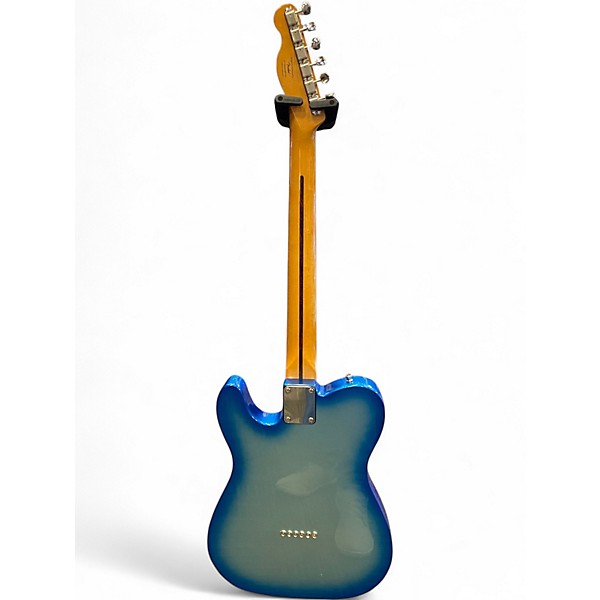 Used Squier THINLINE TELECASTER Blue Burst Hollow Body Electric Guitar