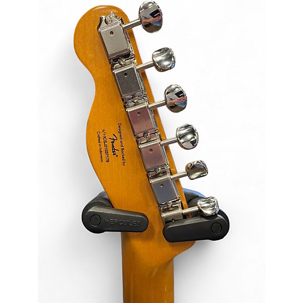 Used Squier THINLINE TELECASTER Blue Burst Hollow Body Electric Guitar