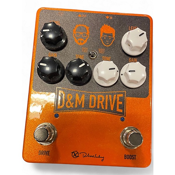 Used Keeley D&M DRIVE Effect Pedal