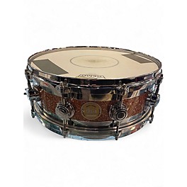 Used DW 5.5X14 Edge Series Snare Champagne Sparkle Drum