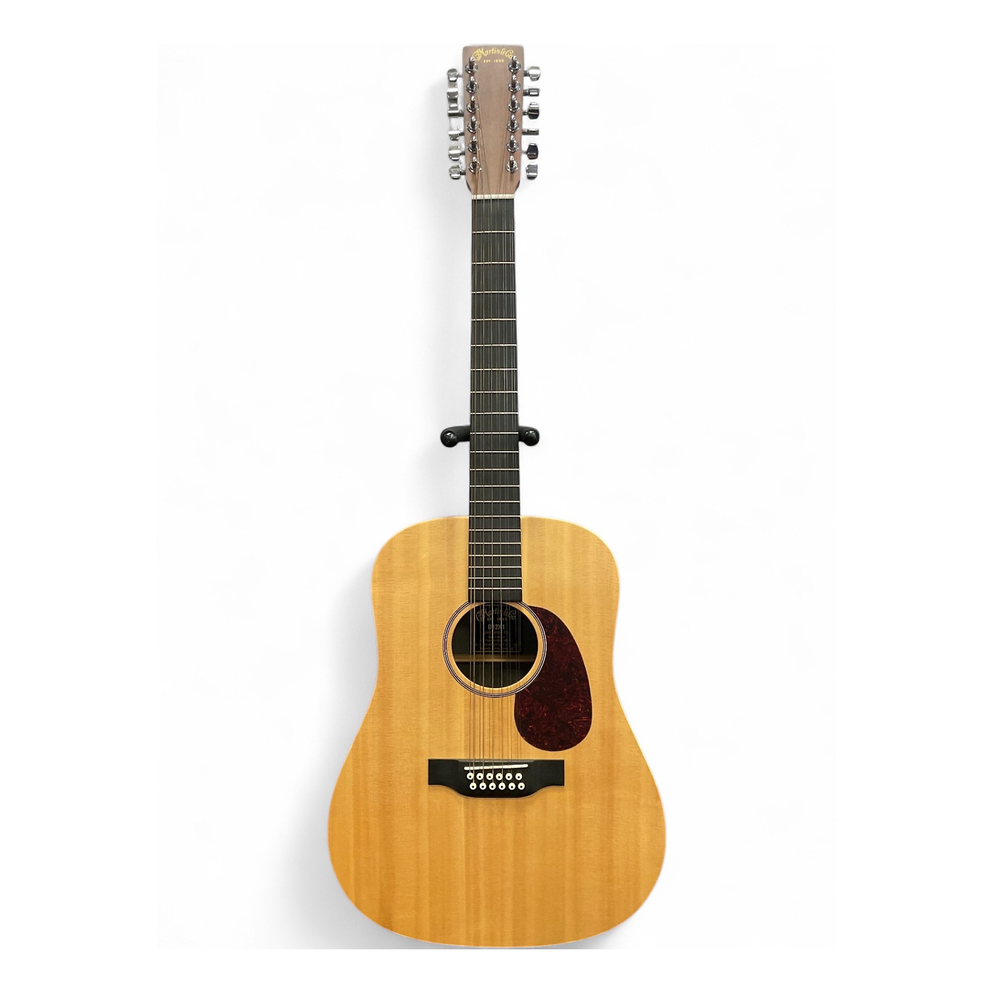 Used Martin D12X1 Natural 12 String Acoustic Guitar Natural