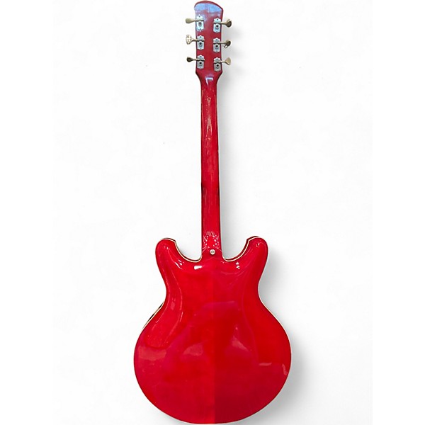 Vintage 1970s Yamaha SA2200 Red Hollow Body Electric Guitar