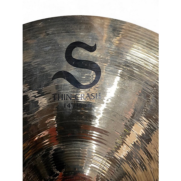 Used Zildjian 14in S Family Thin Crash Cymbal