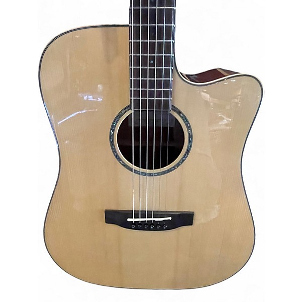 Used 2020s Takamine EG363SC Natural Acoustic Electric Guitar