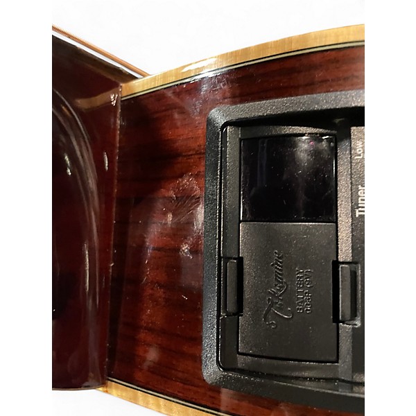 Used 2020s Takamine EG363SC Natural Acoustic Electric Guitar