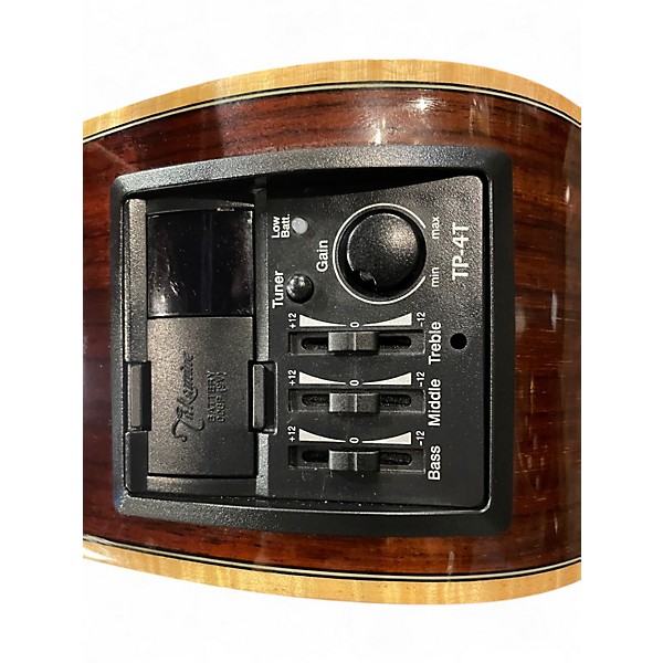 Used 2020s Takamine EG363SC Natural Acoustic Electric Guitar