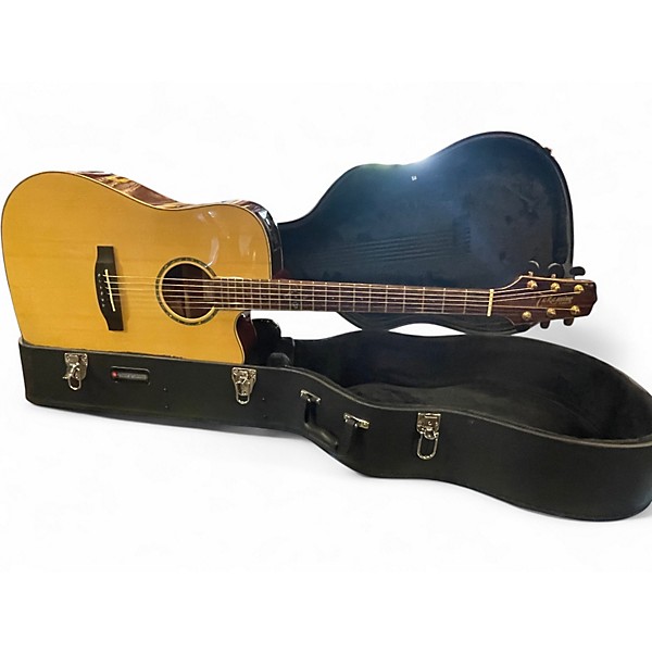 Used 2020s Takamine EG363SC Natural Acoustic Electric Guitar