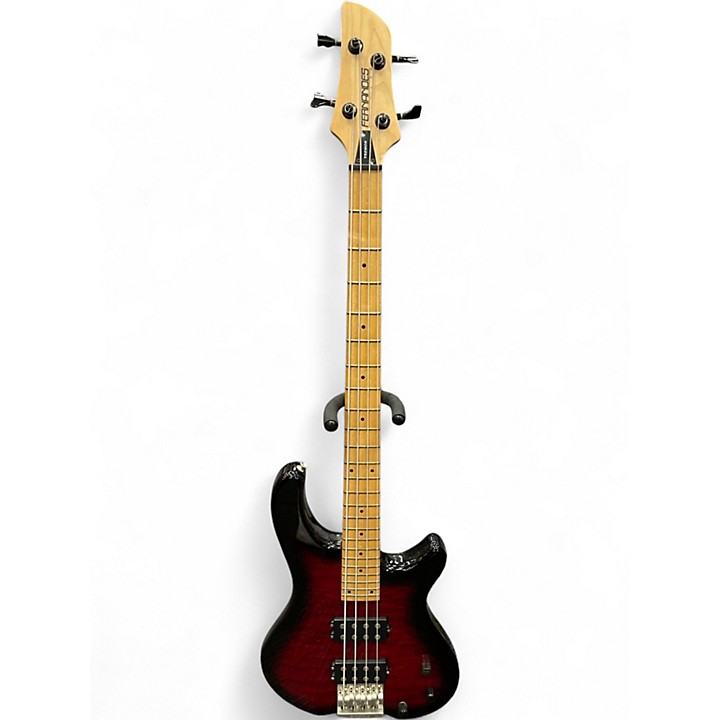 Used Fernandes tremor red Electric Bass Guitar red | Guitar Center