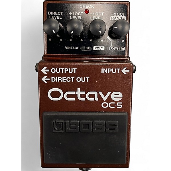 ベース BOSS / OC-5 OCTAVE (USED) Used BOSS Octave OC-5 Effect Pedal | Guitar Center