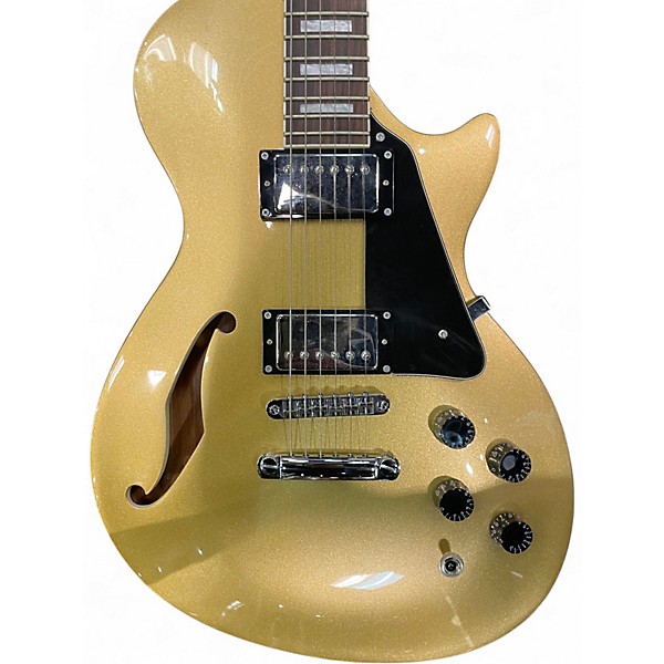 Used ESP LTD PS-1 Gold Hollow Body Electric Guitar
