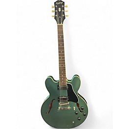 Used Epiphone ES335 INSPIRED BY GIBSON GREEN Hollow Body Electric Guitar