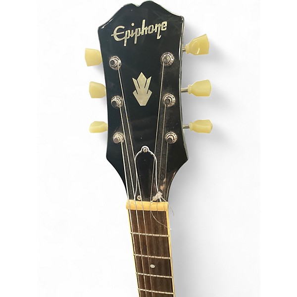 Used Epiphone ES335 INSPIRED BY GIBSON GREEN Hollow Body Electric Guitar