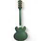 Used Epiphone ES335 INSPIRED BY GIBSON GREEN Hollow Body Electric Guitar