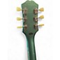 Used Epiphone ES335 INSPIRED BY GIBSON GREEN Hollow Body Electric Guitar