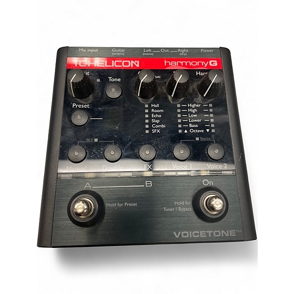 Used TC Helicon VOICETONE HARMONY G Effect Pedal | Guitar Center