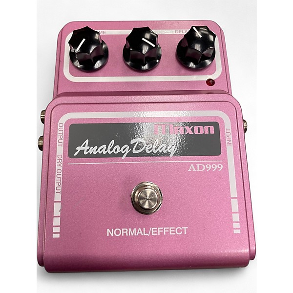 Used Maxon AD999 Vintage Series Analog Delay Effect Pedal