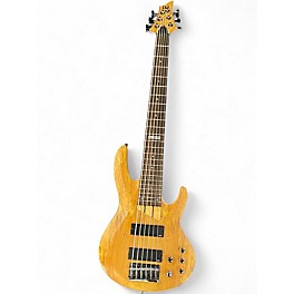 Used ESP LTD B206SM 6 String NATURAL Electric Bass Guitar