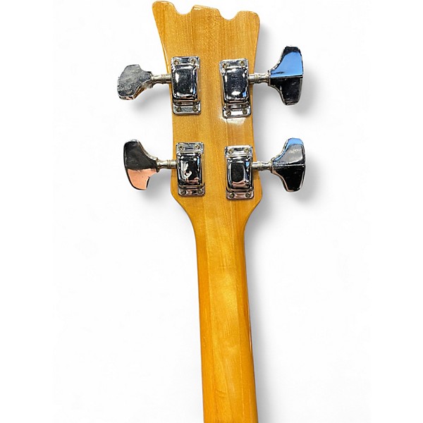 Vintage 1970s Univox HI FLIER PHASE 4 BASS SUNBURST Electric Bass Guitar