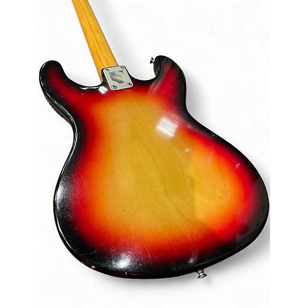 Vintage 1970s Univox HI FLIER PHASE 4 BASS SUNBURST Electric Bass Guitar