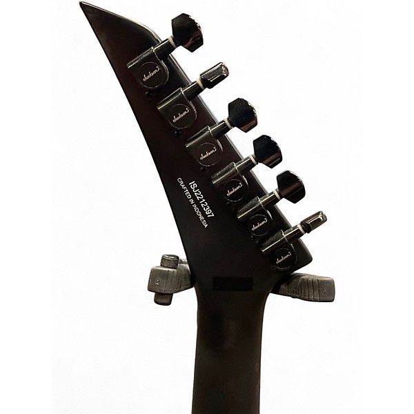 Used Jackson RRX24 Rhoads Black Camo Solid Body Electric Guitar