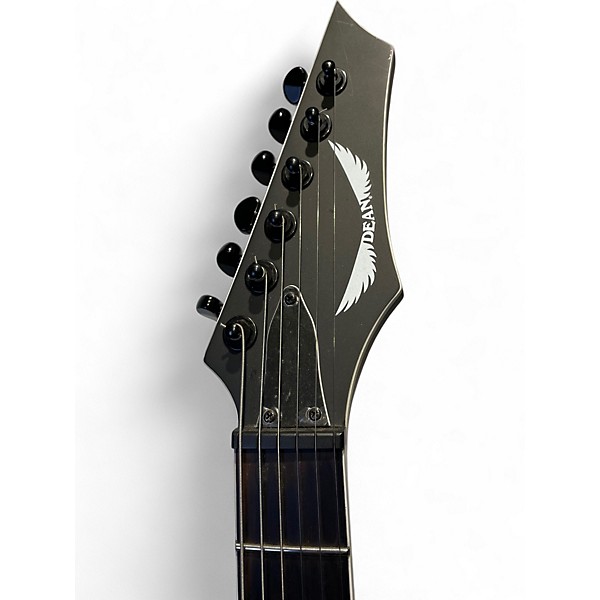 Used Dean Zero Fluence Satin Black Solid Body Electric Guitar