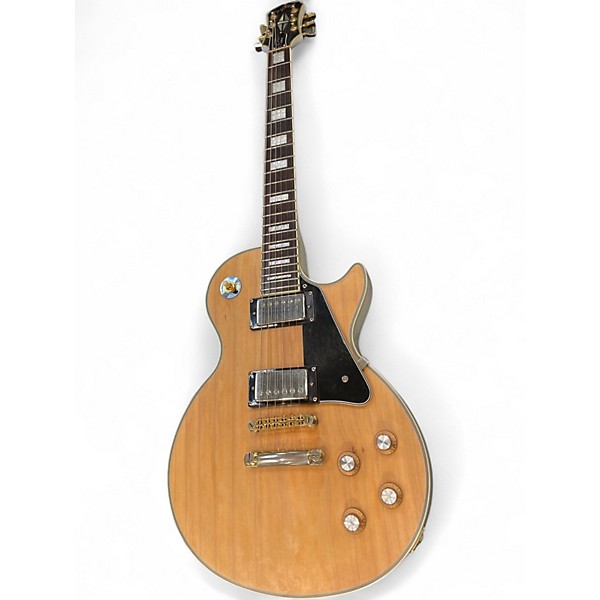 Used Epiphone Les Paul Custom Natural Solid Body Electric Guitar