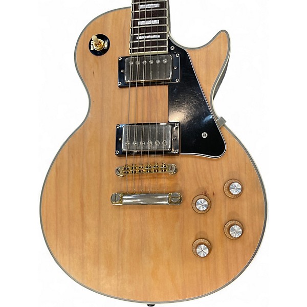Used Epiphone Les Paul Custom Natural Solid Body Electric Guitar