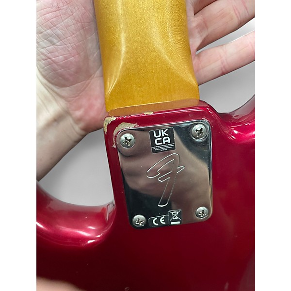 Used Fender Nate Mendel Signature Precision Bass Candy Apple Red Electric Bass Guitar