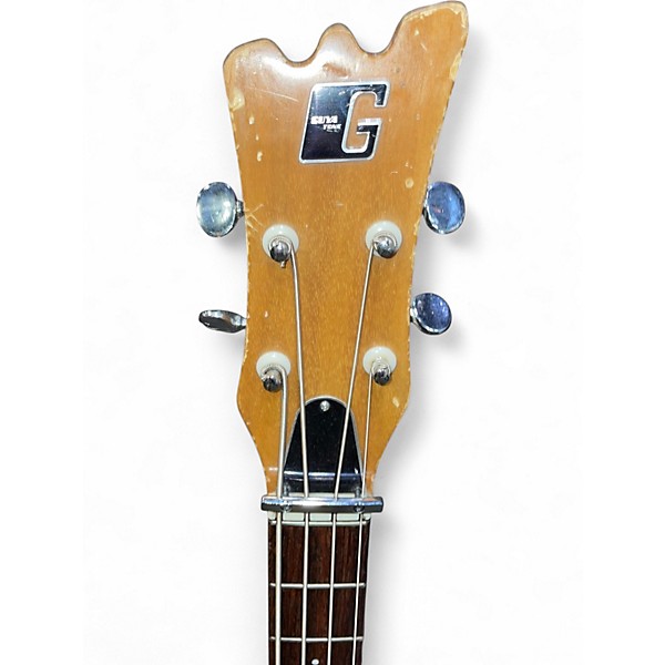 Vintage 1960s Guyatone EB-1 Cream Electric Bass Guitar