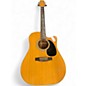 Used Takamine EF350MC Natural Acoustic Electric Guitar thumbnail